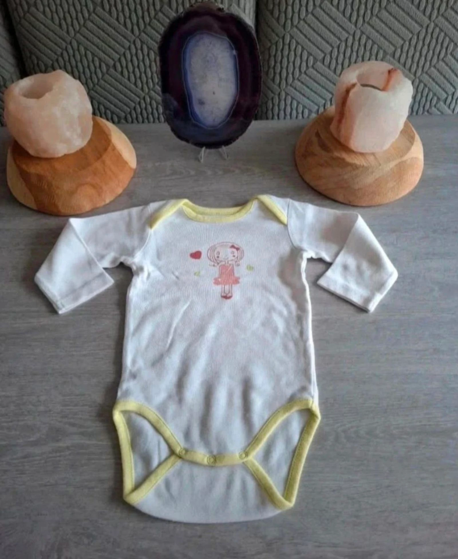 Bodies para meninas tamanho 12 meses - Muito bom estado – photo 5